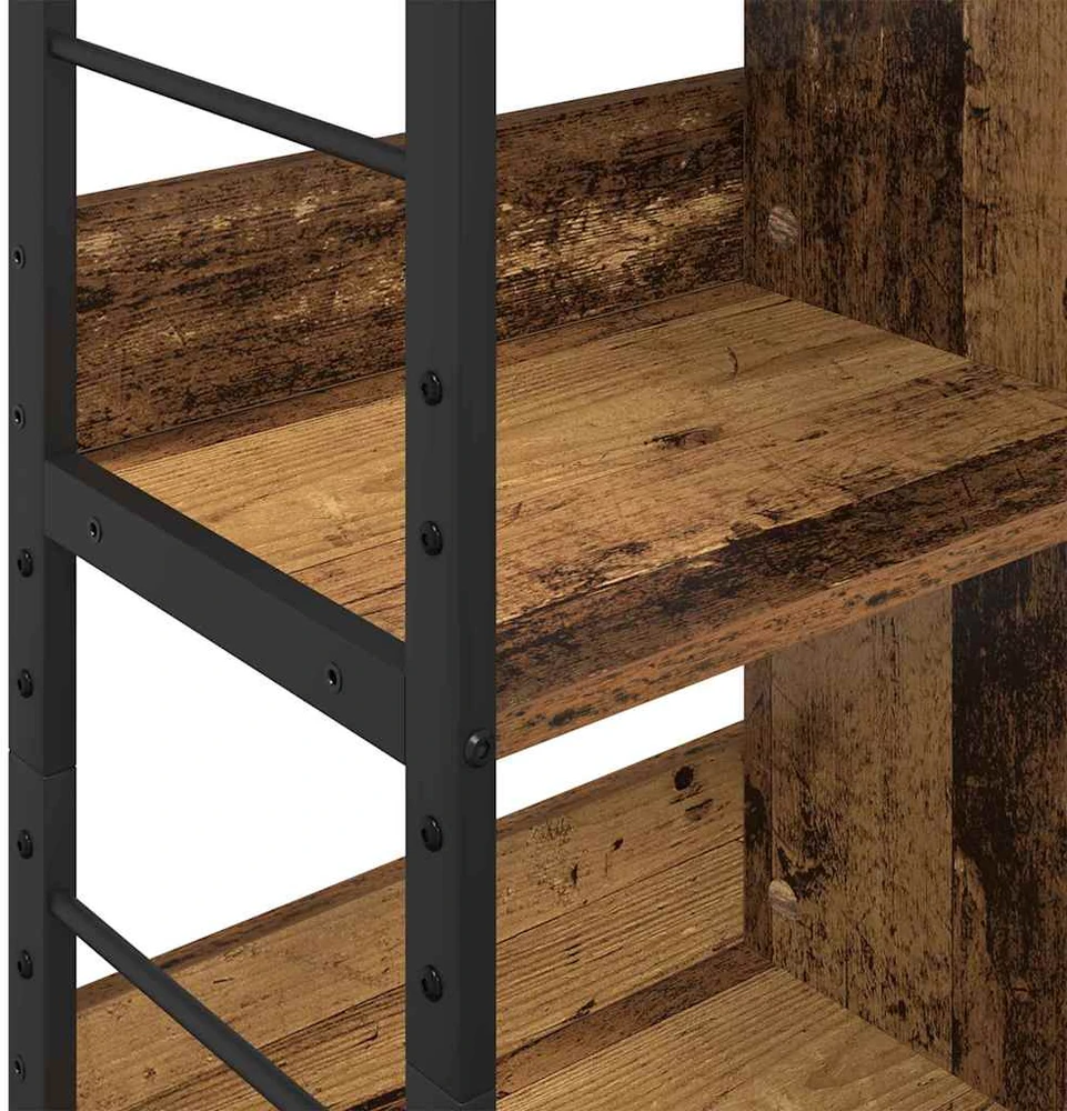 Knygų lentyna 6 lygių 82 x 32 x 112 cm Apdirbta mediena