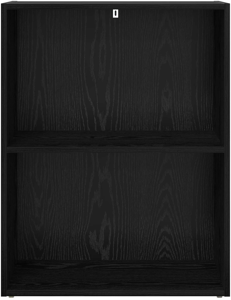 Knygų lentyna 60 x 30 x 76.5 cm Apdirbta mediena Juodas ąžuolas