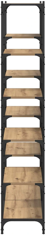 Knygų lentyna 9 aukštų 100 x 32 x 170 cm Apdirbta mediena