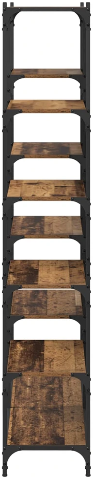 Knygų lentyna 9 aukštų 100 x 32 x 170 cm Apdirbta mediena