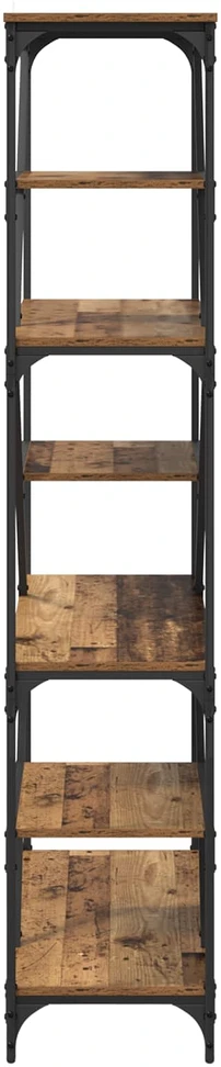 Knygų lentyna 9 aukštų 91 x 36 x 176 cm Apdirbta mediena