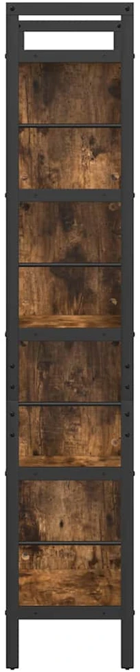 Knygų lentyna 9 lygių 75 x 30 x 156 cm Apdirbta mediena