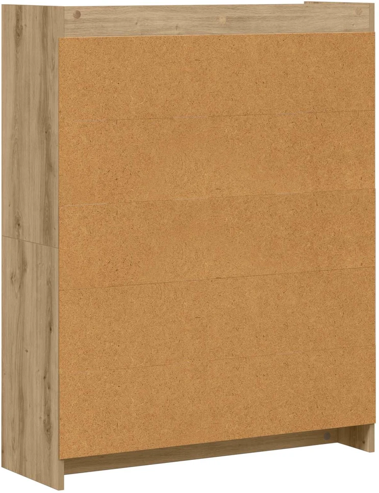 Knygų lentyna 9 lygių 87,5 x 30 x 111 cm Apdirbta mediena
