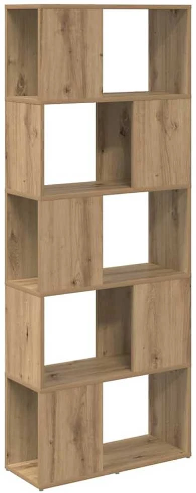 TV spintelių komplektas 60 x 24 x 156 cm Ruda Apdirbta mediena