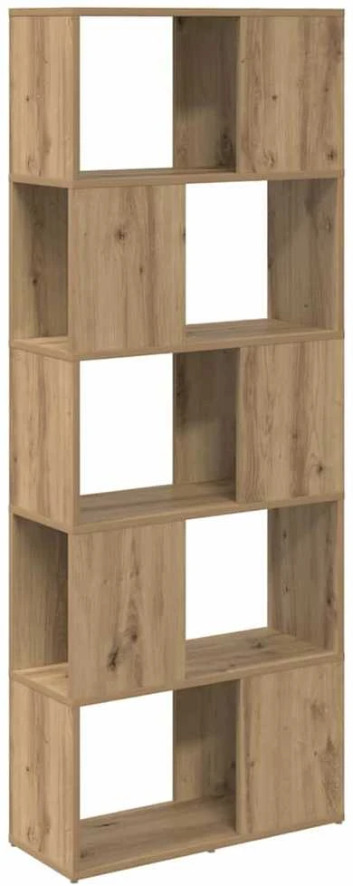 TV spintelių komplektas 60 x 24 x 156 cm Ruda Apdirbta mediena