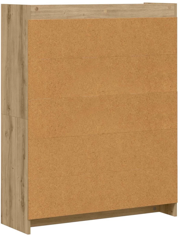 Knygų lentyna 9 lygių 87,5 x 30 x 111 cm Apdirbta mediena