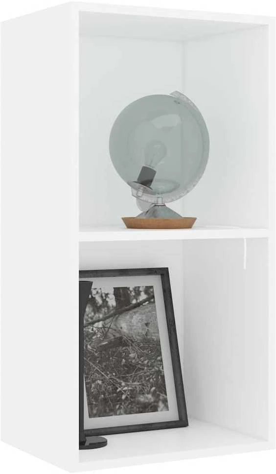 knygų lentyna Balta 40x30x76,5 cm Inžinierinė mediena