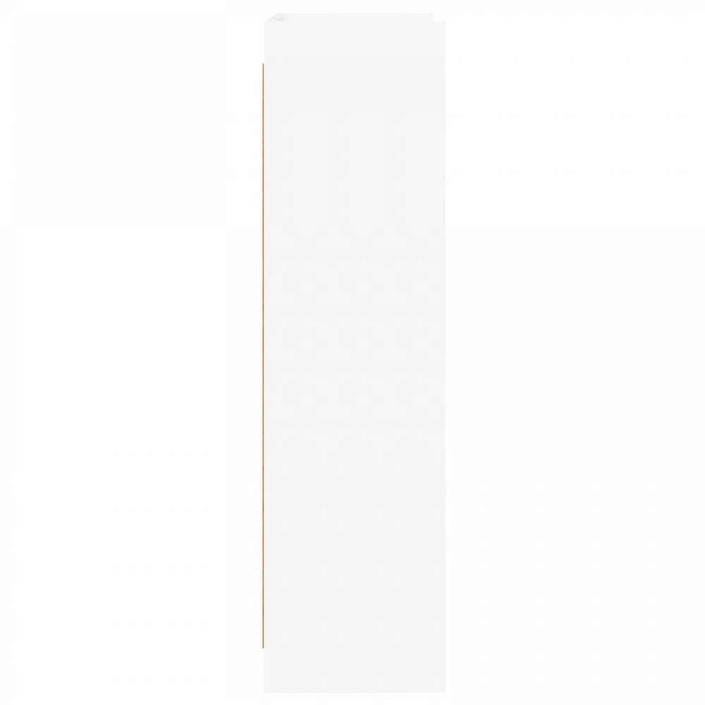 Knygų lentyna Balta 87,5 x 30 x 111 cm Apdirbta mediena