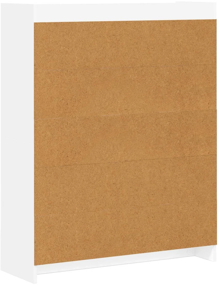 Knygų lentyna Balta 87,5 x 30 x 111 cm Apdirbta mediena