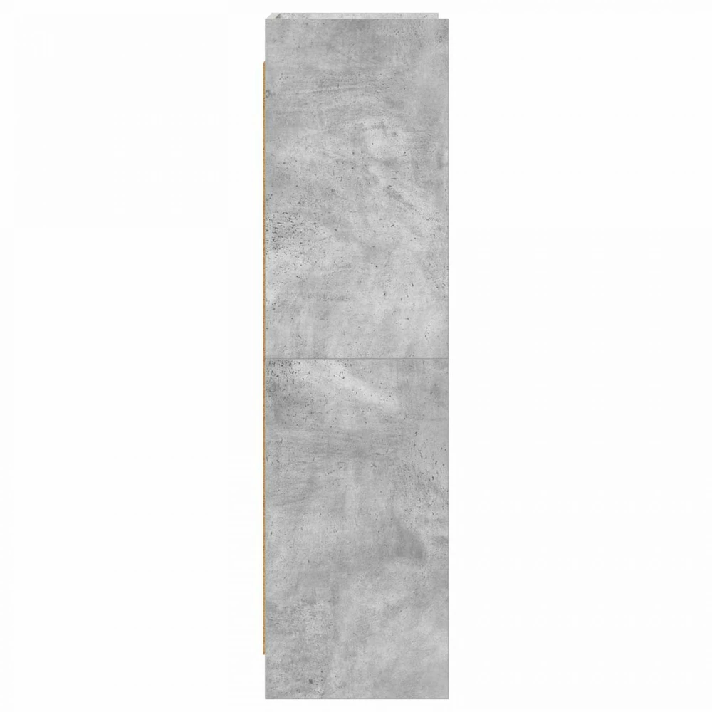 Knygų lentyna Betono pilka 59 x 30 x 111 cm Apdirbta mediena