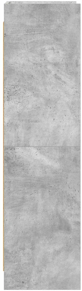 Knygų lentyna Betono pilka 59 x 30 x 111 cm Apdirbta mediena