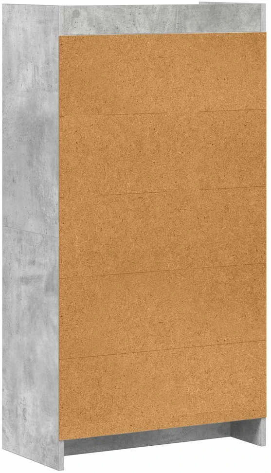 Knygų lentyna Betono pilka 59 x 30 x 111 cm Apdirbta mediena