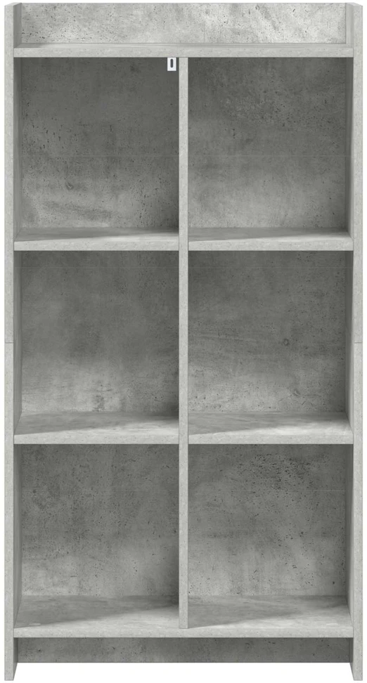 Knygų lentyna Betono pilka 59 x 30 x 111 cm Apdirbta mediena