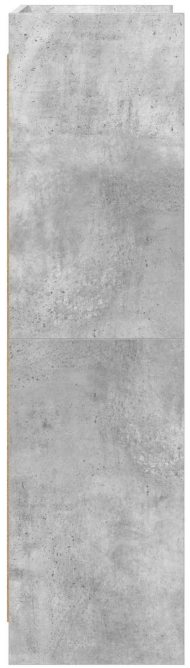 Knygų lentyna Betono pilka 87,5 x 30 x 111 cm Apdirbta mediena