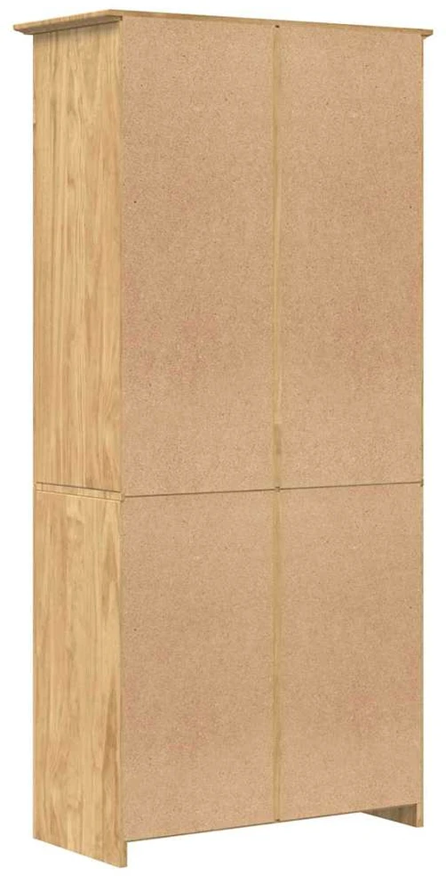 Knygų lentyna BODO 5 aukštų 82 x 40 x 173 cm Apdirbta mediena