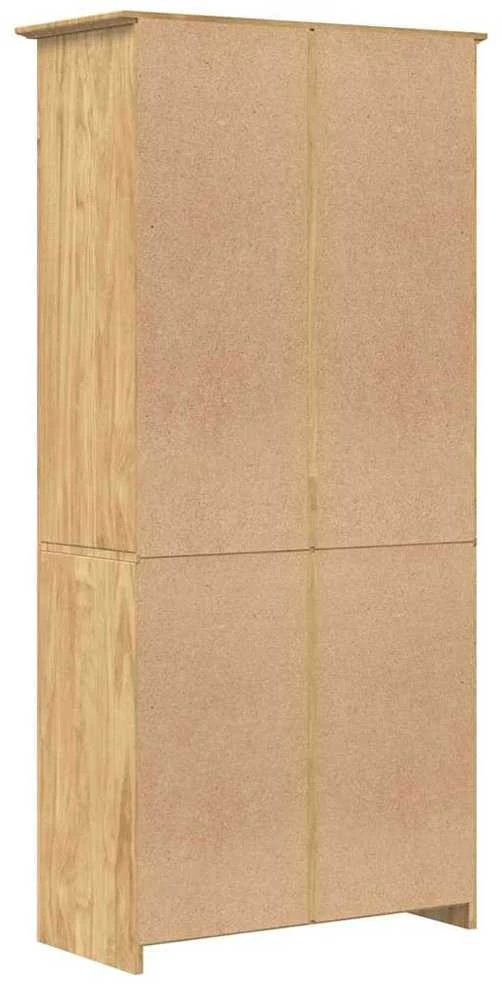Knygų lentyna BODO Medus ruda 82 x 40 x 173 cm Apdirbta mediena