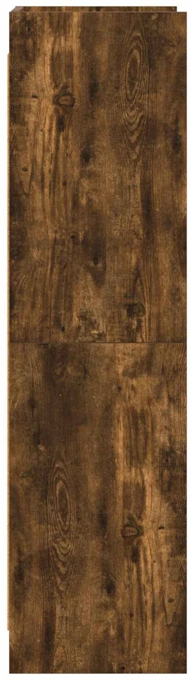 Knygų lentyna Dūminio ąžuolo 59 x 30 x 111 cm Apdirbta mediena