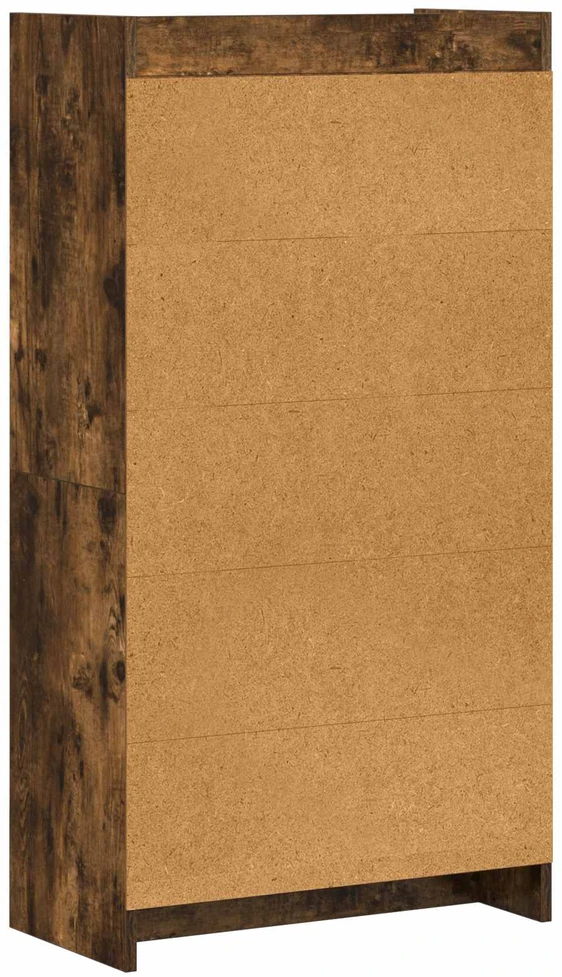 Knygų lentyna Dūminio ąžuolo 59 x 30 x 111 cm Apdirbta mediena