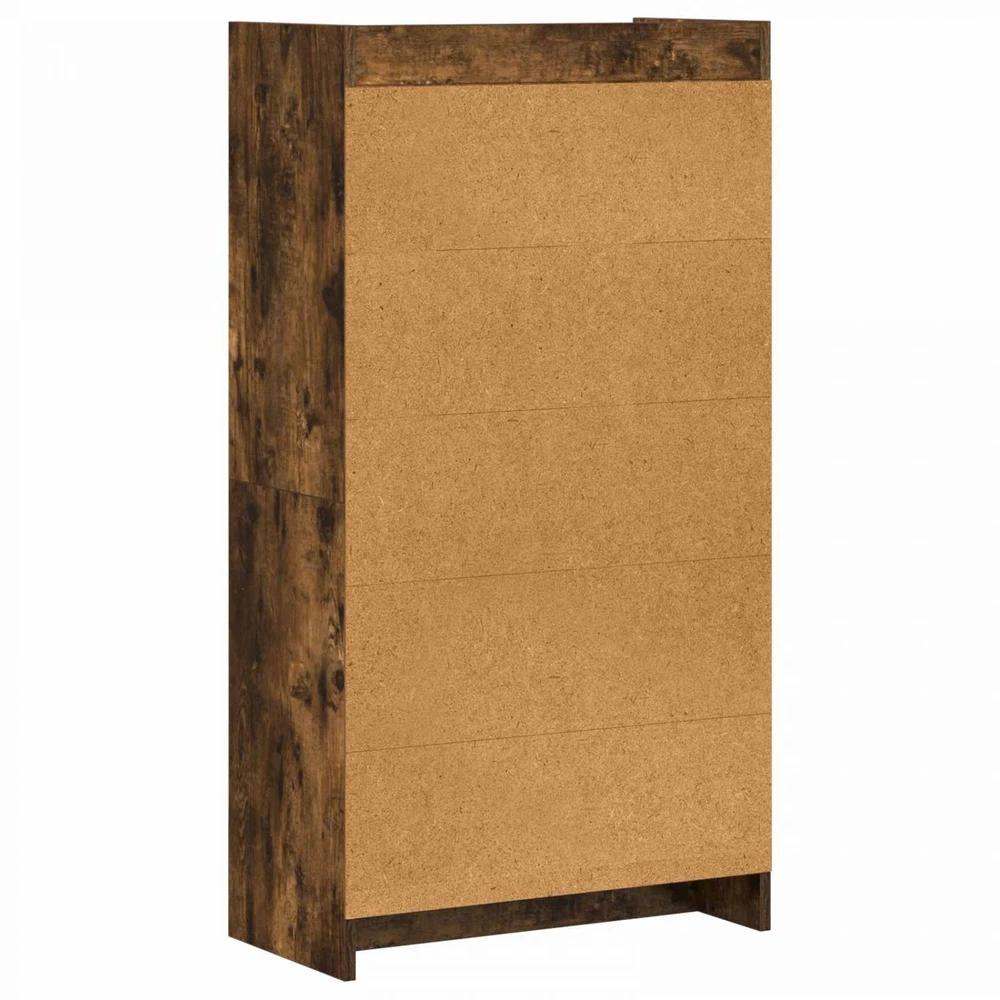 Knygų lentyna Dūminio ąžuolo 59 x 30 x 111 cm Apdirbta mediena