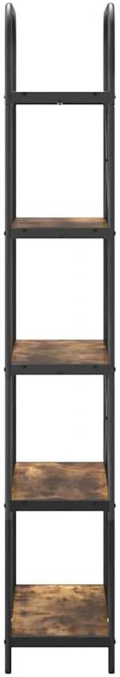 Knygų lentyna 5 lygių 80 x 30 x 183 cm Apdirbta mediena