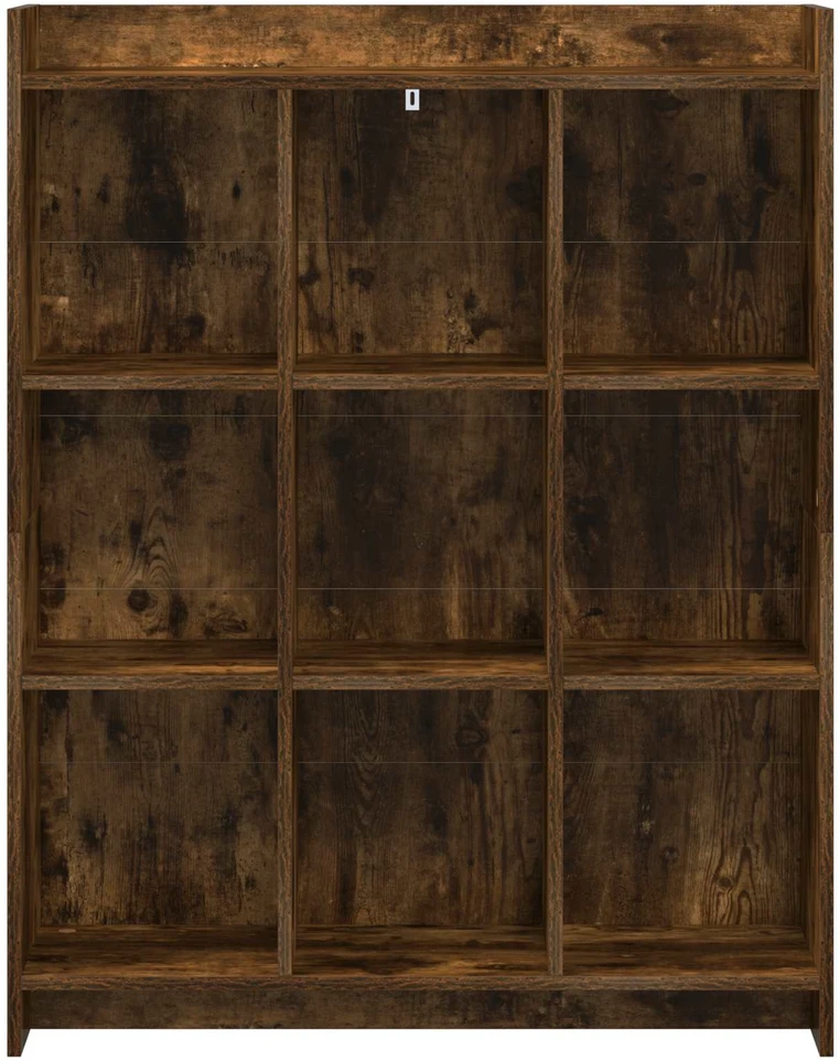 Knygų lentyna Dūminio ąžuolo 87,5 x 30 x 111 cm