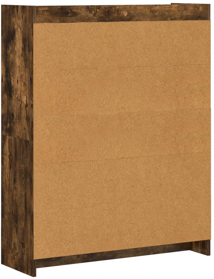 Knygų lentyna Dūminio ąžuolo 87,5 x 30 x 111 cm