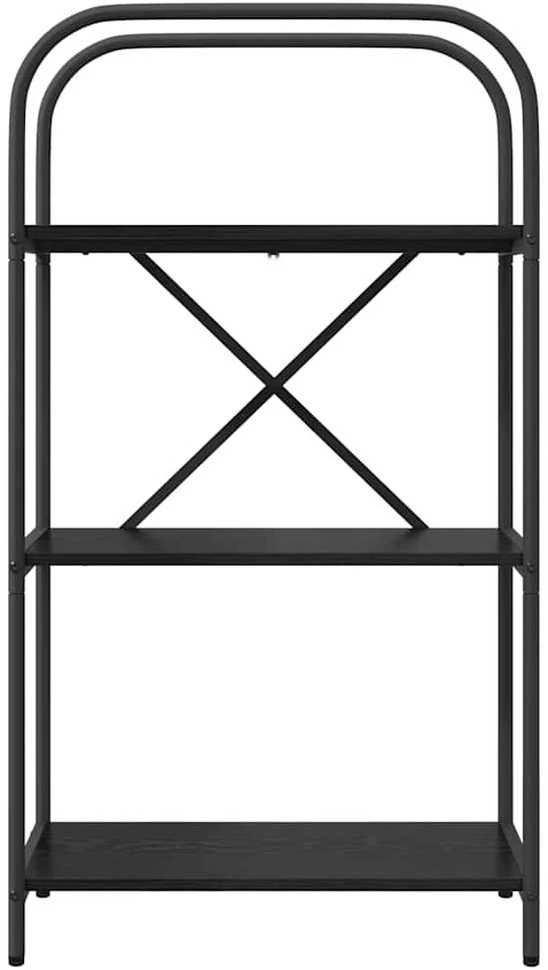 Knygų lentyna 3 lygių 60 x 30 x 109 cm Apdirbta mediena
