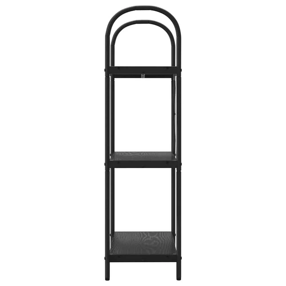 Knygų lentyna 3 lygių 60 x 30 x 109 cm Apdirbta mediena