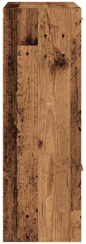 Knygų lentyna, medienos, 60,5x30x90cm, apdirbta mediena