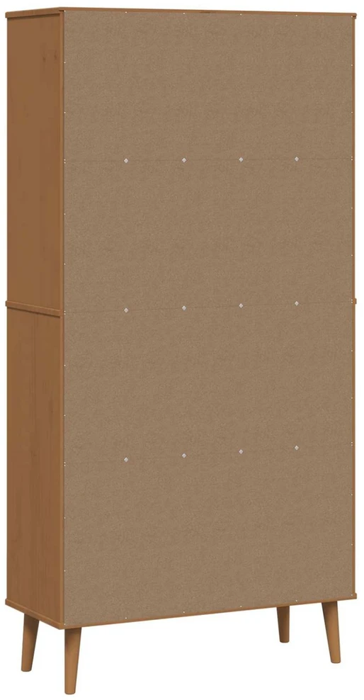 Knygų lentyna MOLDE 85 x 35 x 170,5 cm Pušies medienos masyvas