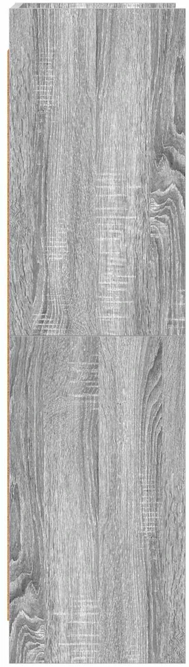 Knygų lentyna Pilka Sonoma 59 x 30 x 111 cm Apdirbta mediena