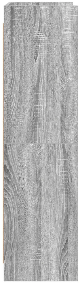 Knygų lentyna Pilka Sonoma 87,5 x 30 x 111 cm Apdirbta mediena