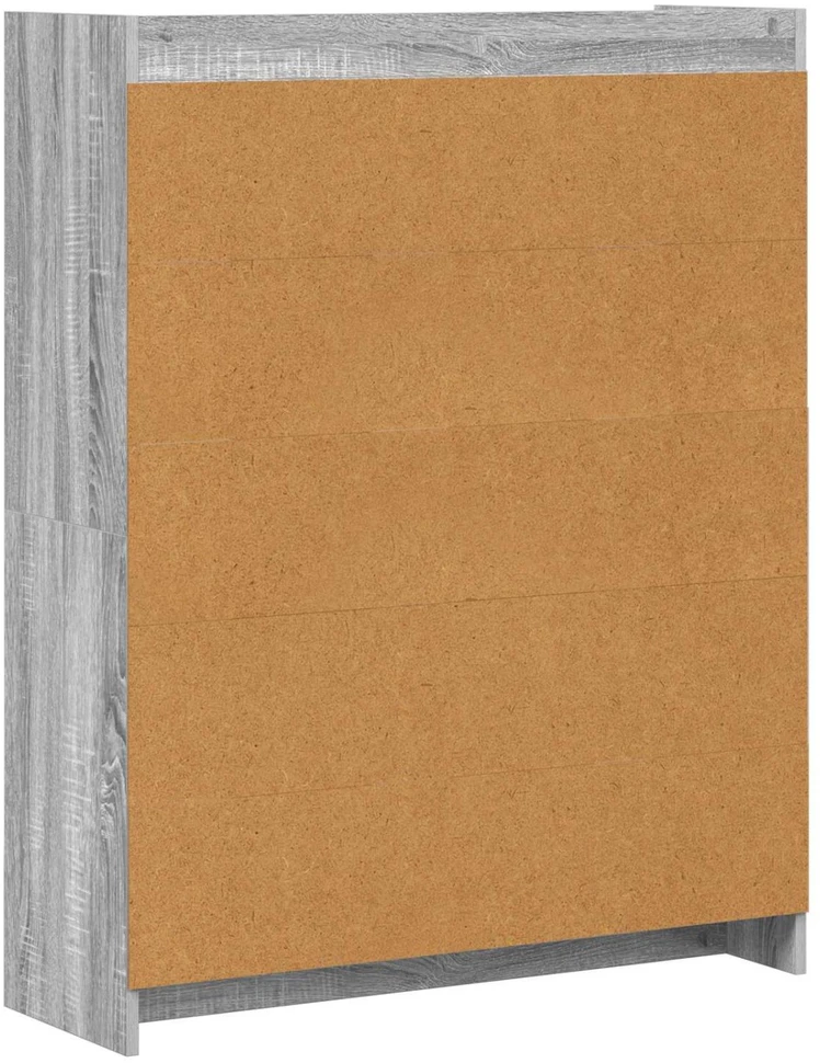 Knygų lentyna Pilka Sonoma 87,5 x 30 x 111 cm Apdirbta mediena