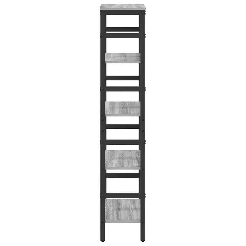 Knygų lentyna 4 lygių 40 x 29,5 x 149 cm Apdirbta mediena
