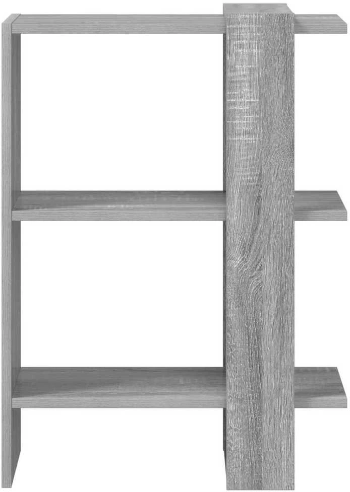 Knygų lentyna 2 aukštų 52 x 25 x 71,5 cm Apdirbta mediena