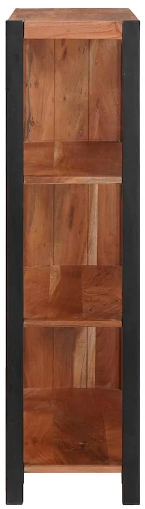 Knygų lentyna Ruda 80 x 30 x 110 cm Kietos akacijos mediena