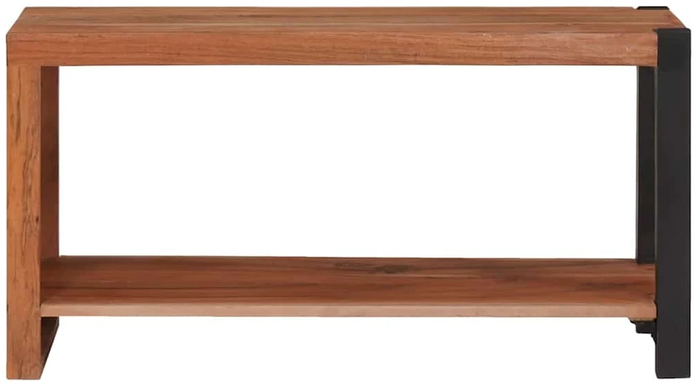 Knygų lentyna Ruda 80 x 30 x 40 cm Kietos akacijos mediena