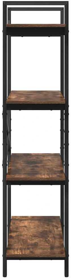 Knygų lentyna 4 lygių 100 x 33,5 x 140 cm Apdirbta mediena