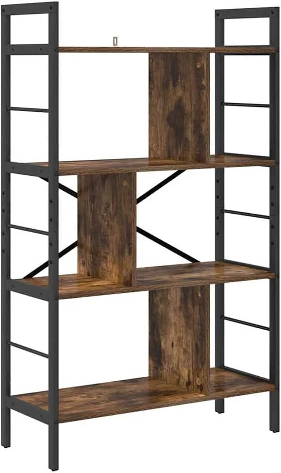 Knygų lentyna 7 lygių 75 x 30 x 123,5 cm Apdirbta mediena