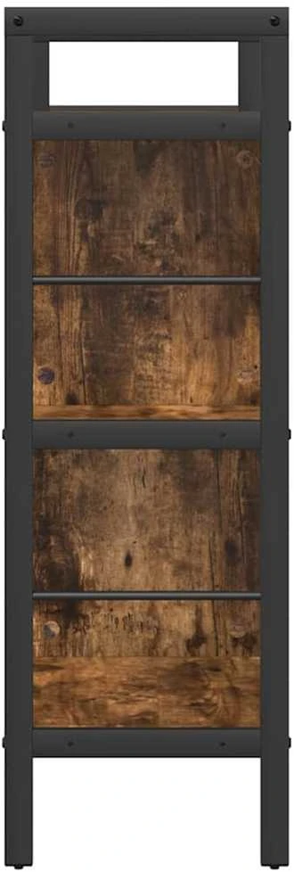 Knygų lentyna 5 lygių 75 x 30 x 91 cm Apdirbta mediena