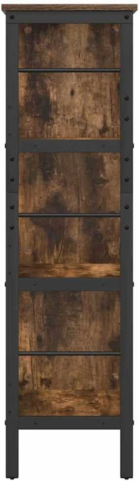 Knygų lentyna 6 lygių 82 x 32 x 112 cm Apdirbta mediena