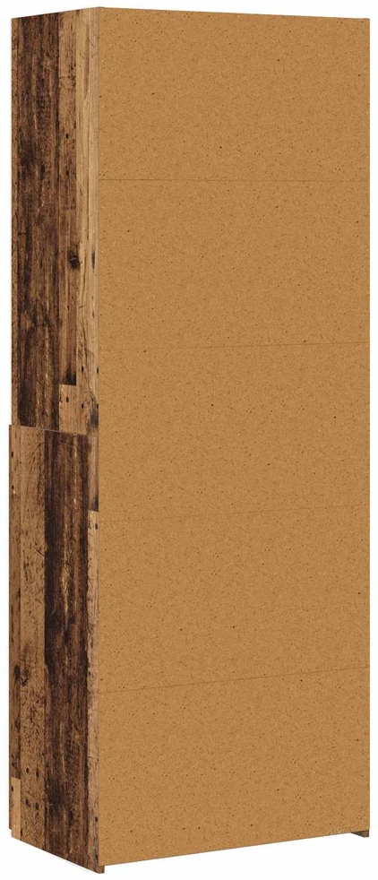 Knygų lentyna Sendintos medienos 30 x 42.4 x 185.2 cm