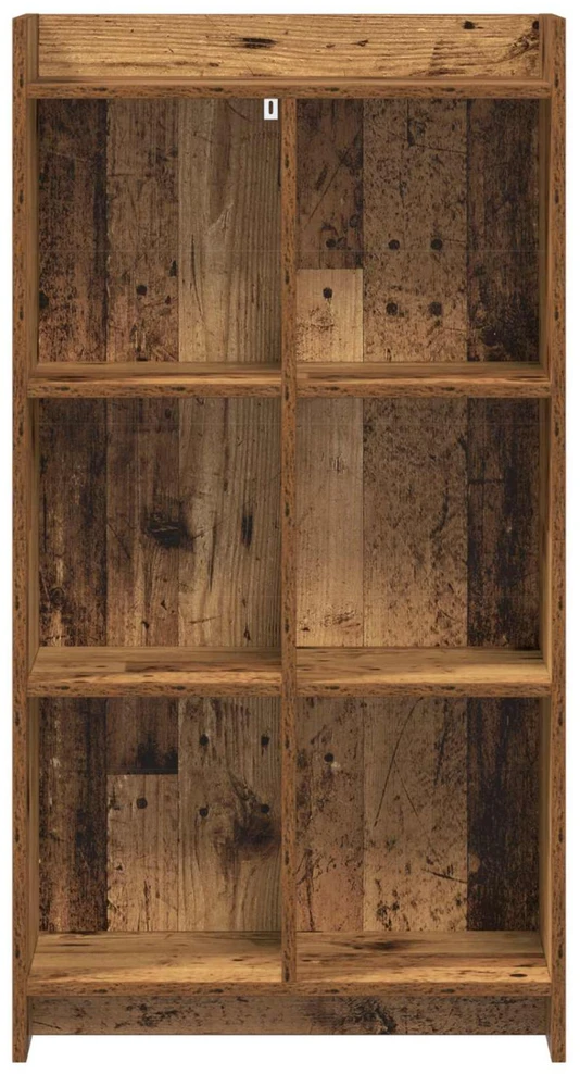 Knygų lentyna Sendintos medienos 59 x 30 x 111 cm