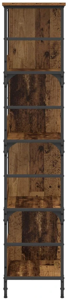 Knygų lentyna 4 lygių 78,5 x 33 x 153 cm metalinis PB