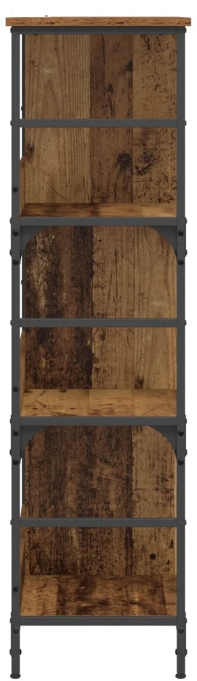 Knygų lentyna 4 lygių 78,5 x 33 x 117,5 cm metalinis PB