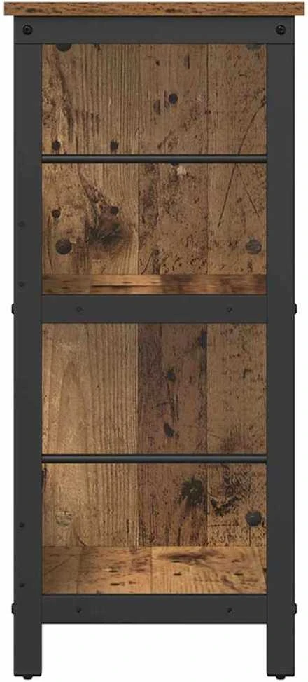 Knygų lentyna 6 lygių 102 x 32 x 72,5 cm Apdirbta mediena