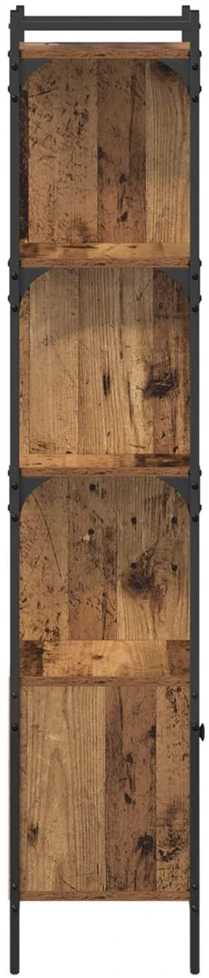 Knygų lentyna 6 lygių 44,5 x 30 x 154,5 cm Apdirbta mediena