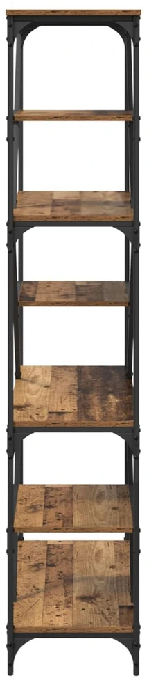 Knygų lentyna 9 aukštų 91 x 36 x 176 cm Apdirbta mediena