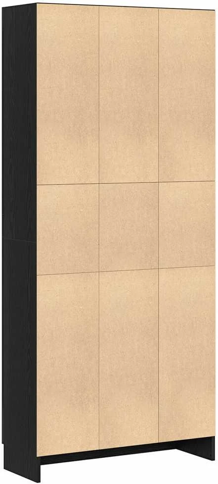 Knygų spinta 4 lygių 82,5 x 30,5 x 185 cm Apdirbta mediena