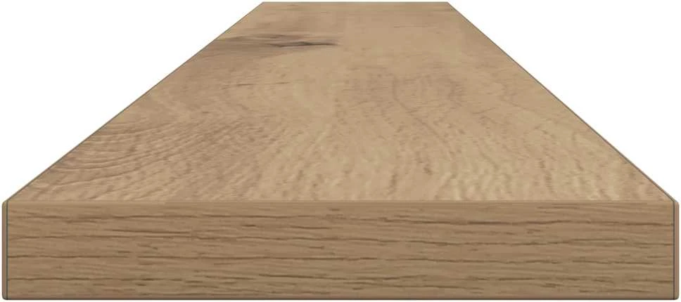 Knygų lentyna 3 aukštų 4 vnt. 100 x 10 x 1,5 cm Ruda